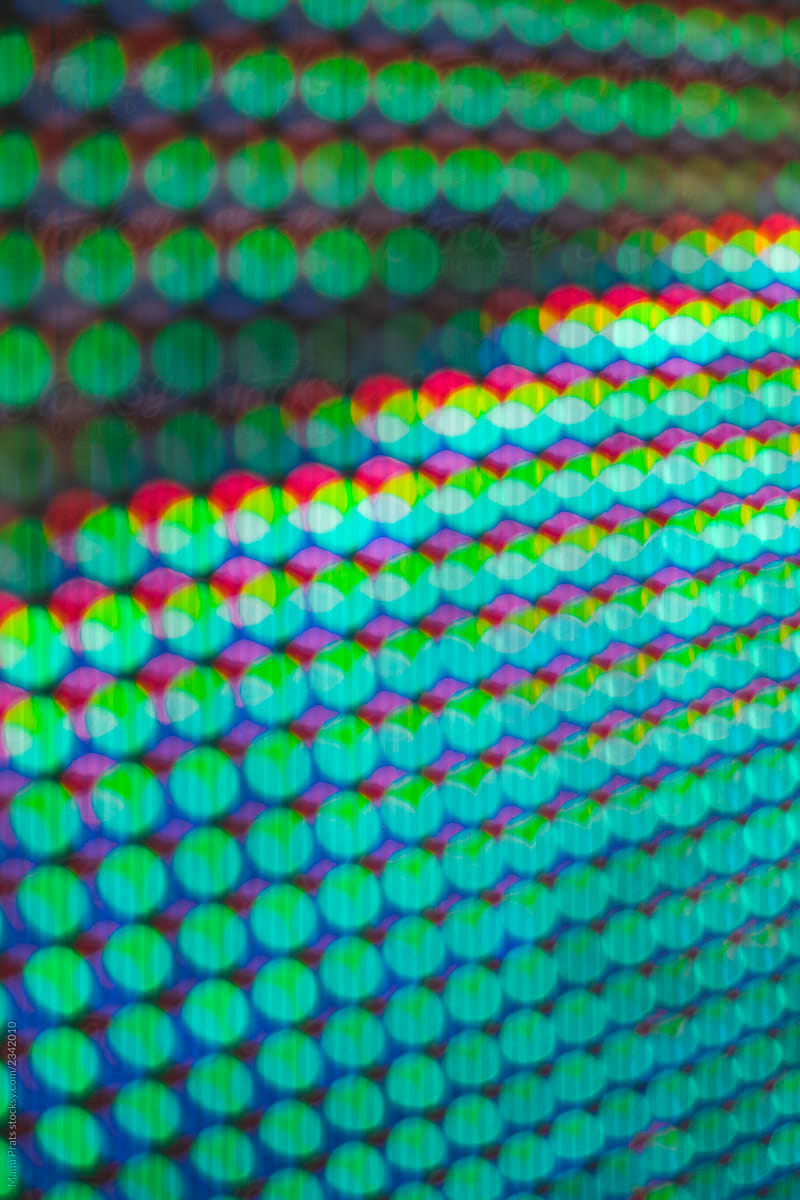 Neon lights pattern