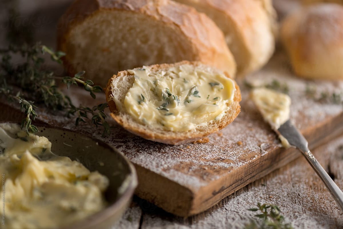 Bread with Herb Butter