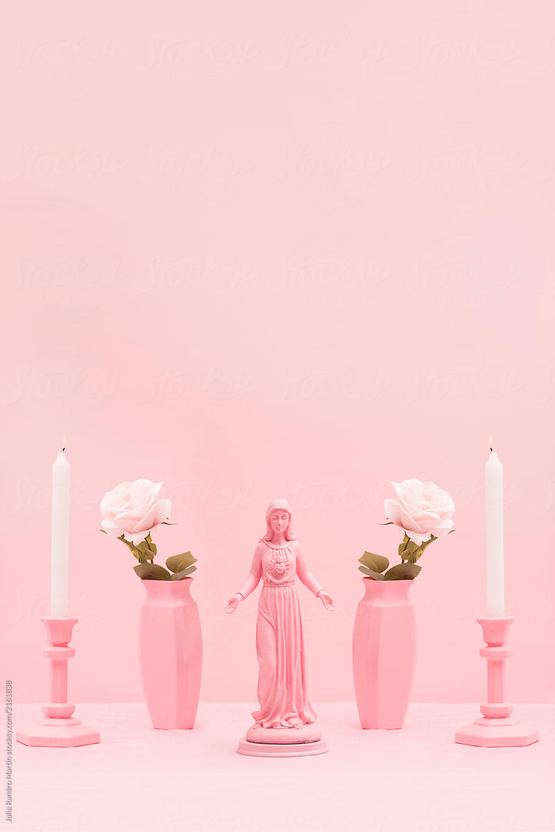 Pink altar