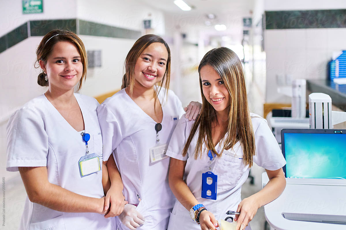 Hospital Nurse students