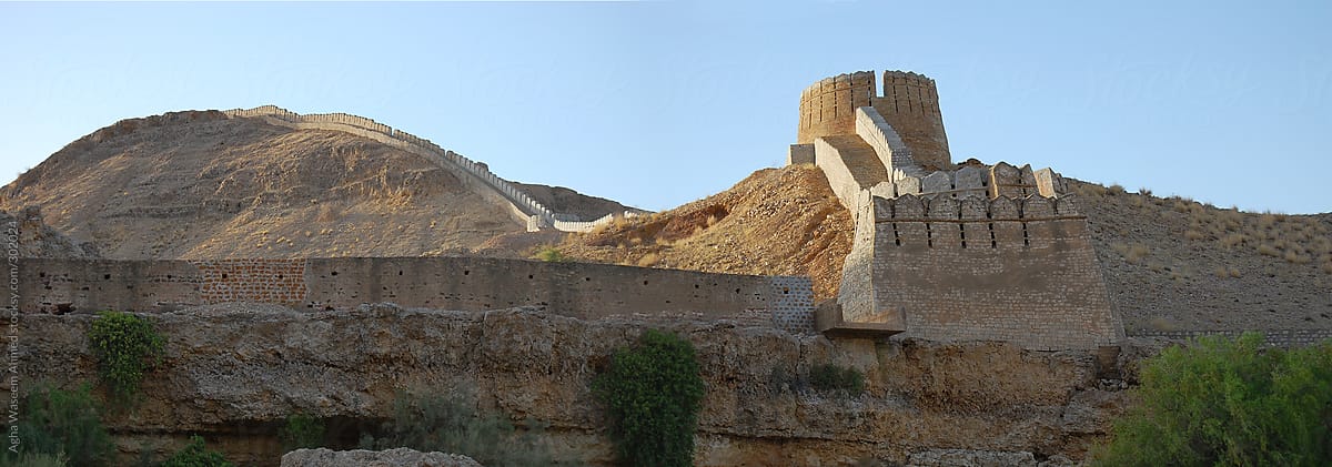Great Wall of Sindh !!!!   Rani Kot Fort.