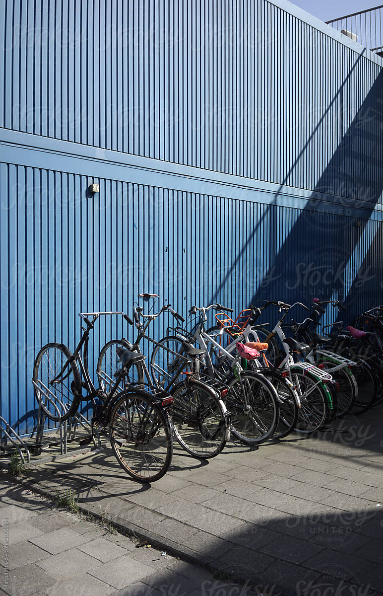 Container units used as temporary housing project in Amsterdam