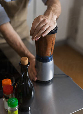 Pans In A Professional Kitchen by Stocksy Contributor Agencia - Stocksy