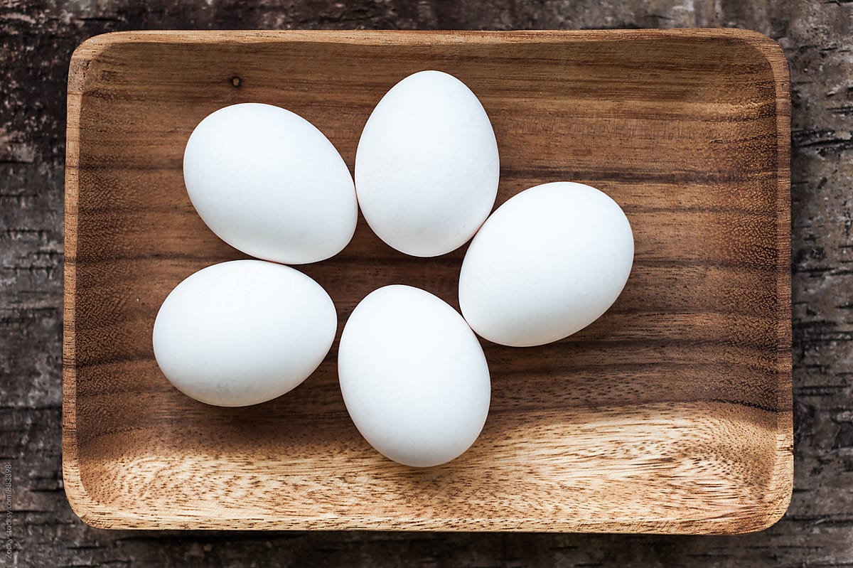 White shell eggs