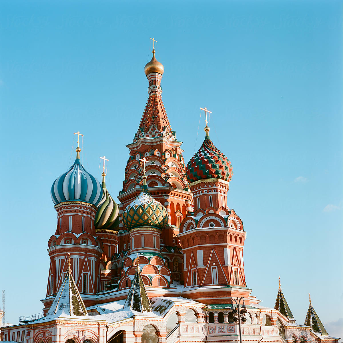 Saint Basil\'s Cathedral and Red Square