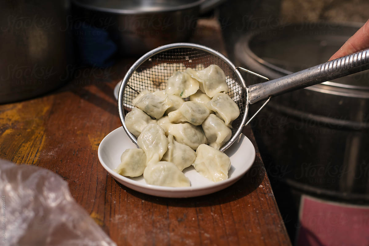 Street food Dumplings