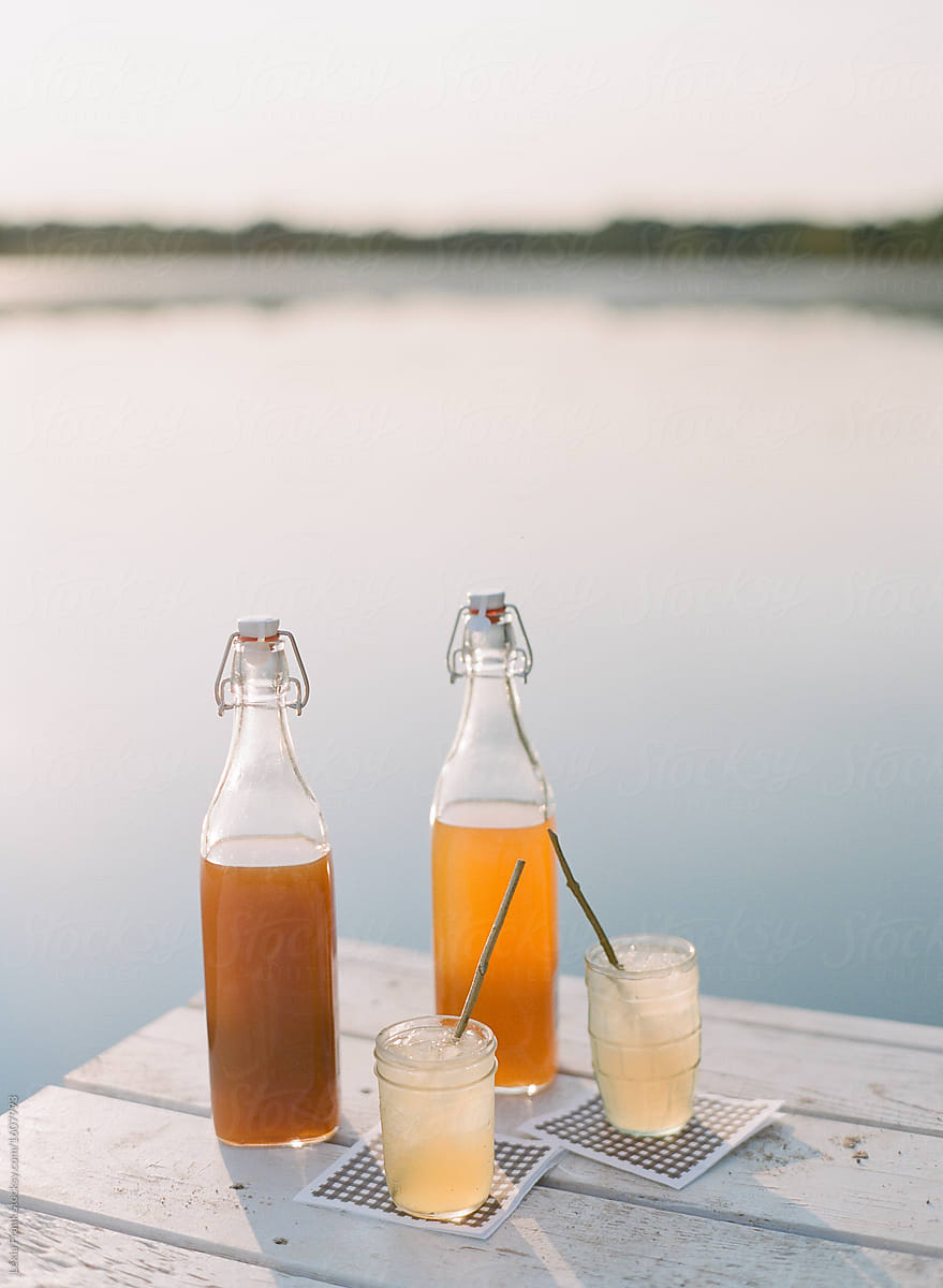cocktails by the lake