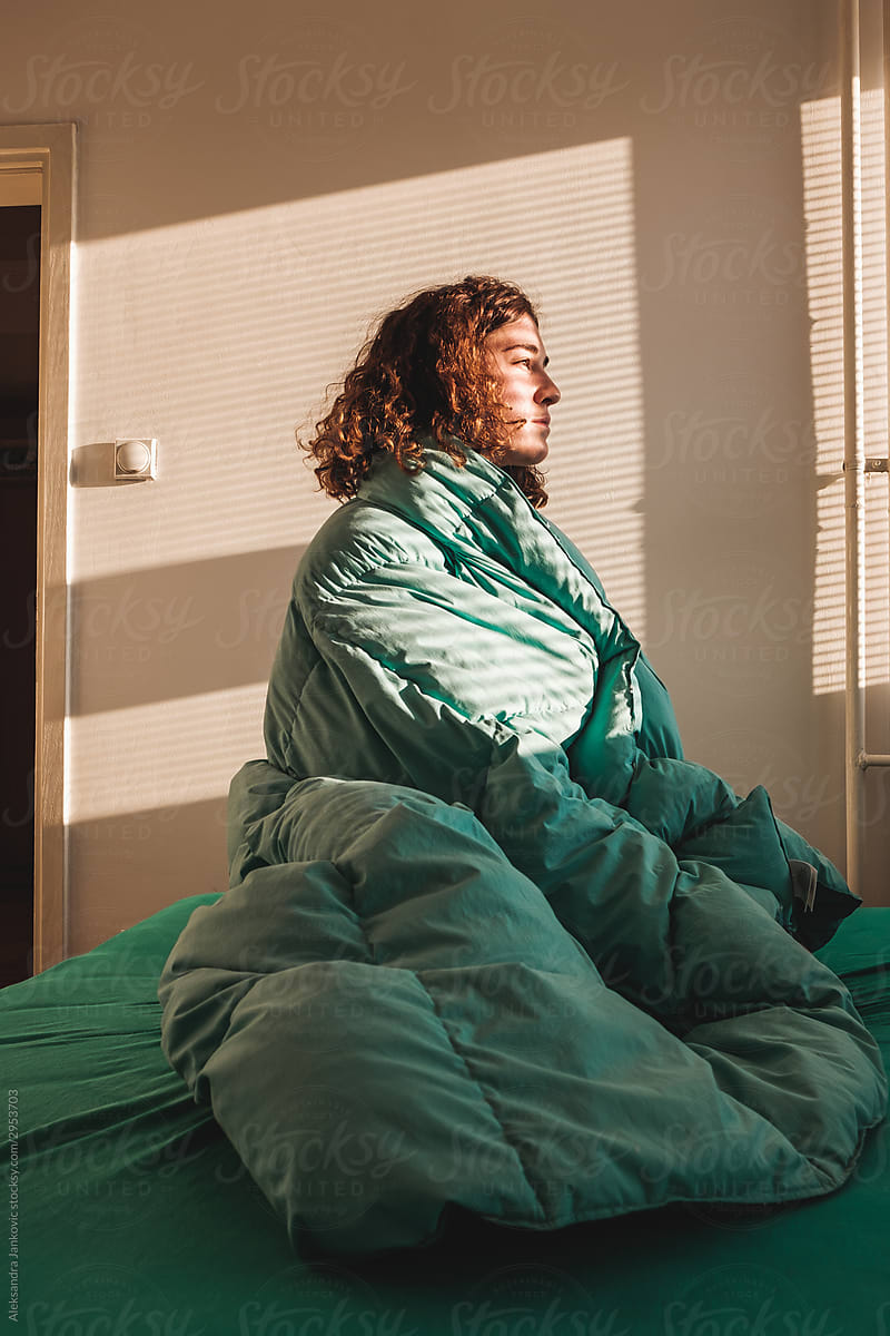 Close Up Of Woman In Underwear On The Bed by Stocksy Contributor  Aleksandra Jankovic - Stocksy