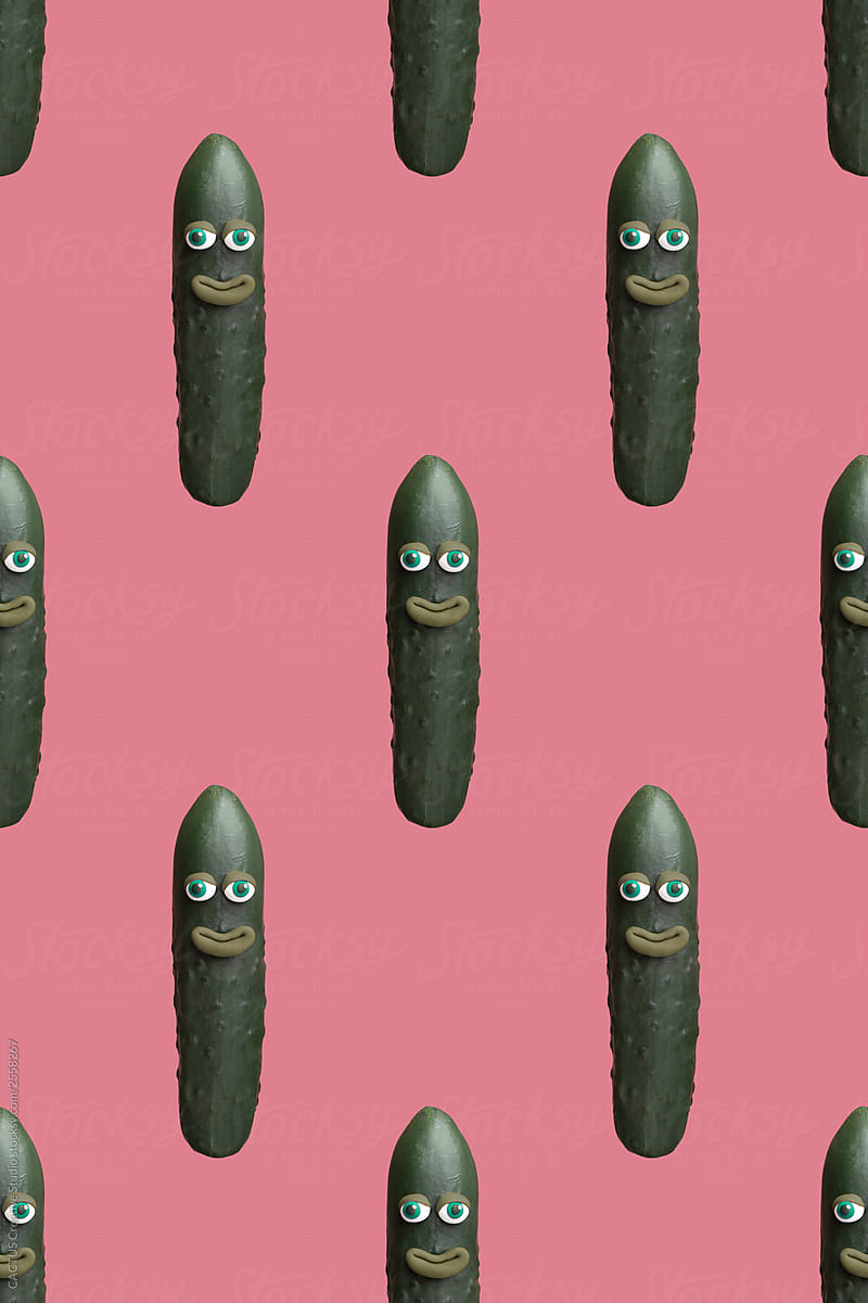 Cucumbers infinite pattern