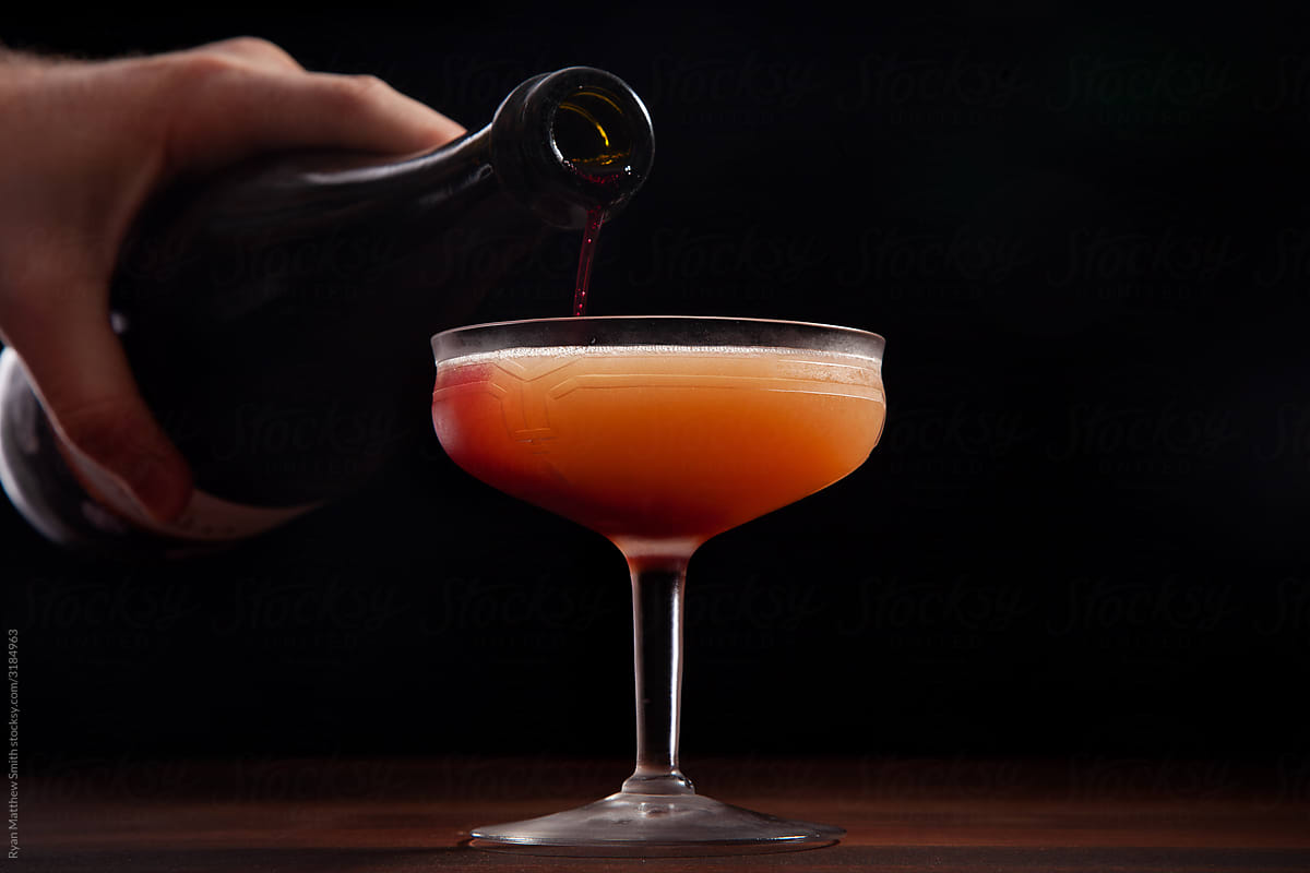 Red Cuban Cocktail