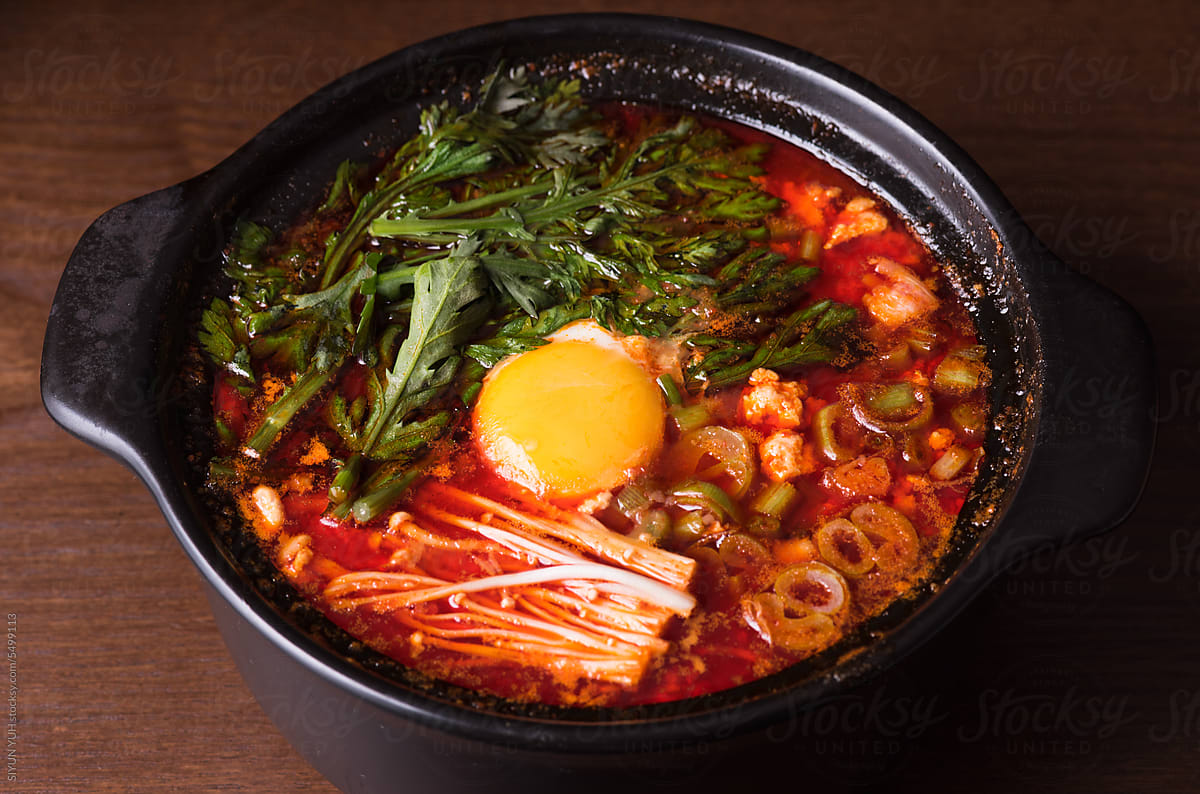 South Korean Soft tofu stew