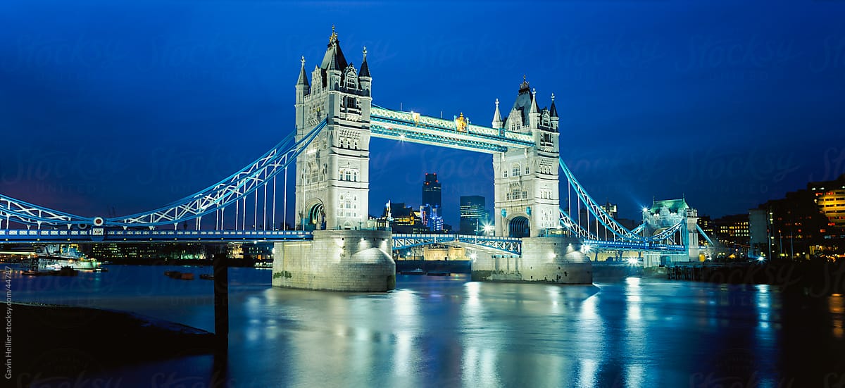 Tower Bridge and River Thames, London, England, UK, Europe