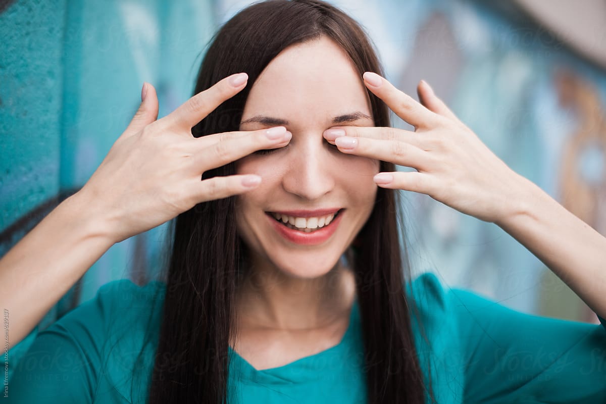 Woman With Her Eyes Closed By Stocksy Contributor Irina Efremova Stocksy