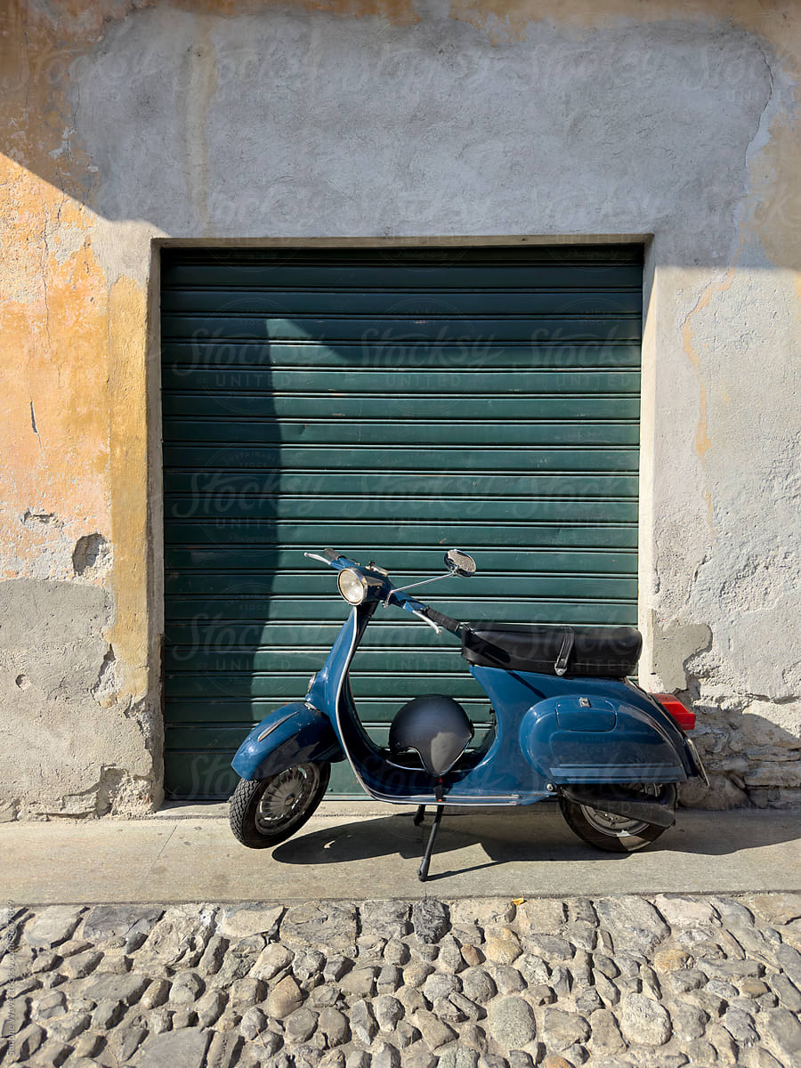Italian motorbike scooter