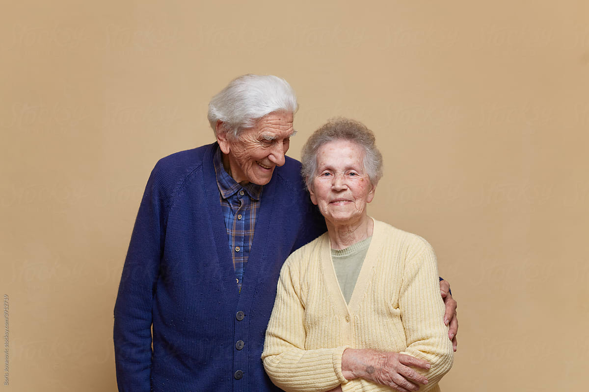 Elder Couple In Love