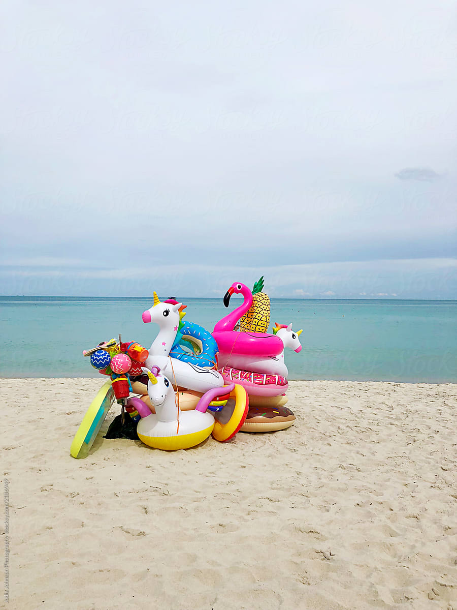 Inflatable water beach toys