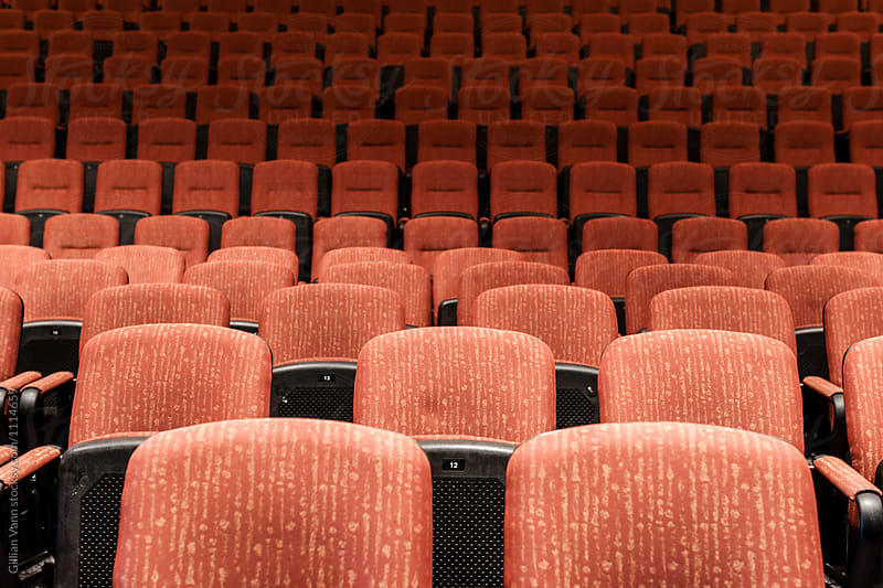 empty theatre seats