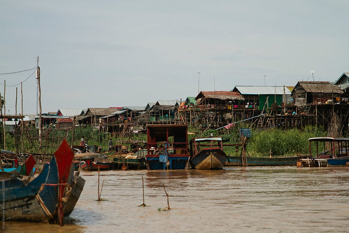 Cambodian Fishing Village