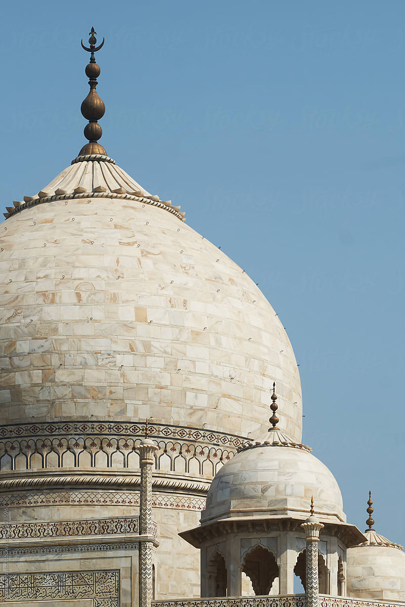 Detail of Taj Mahal Dome