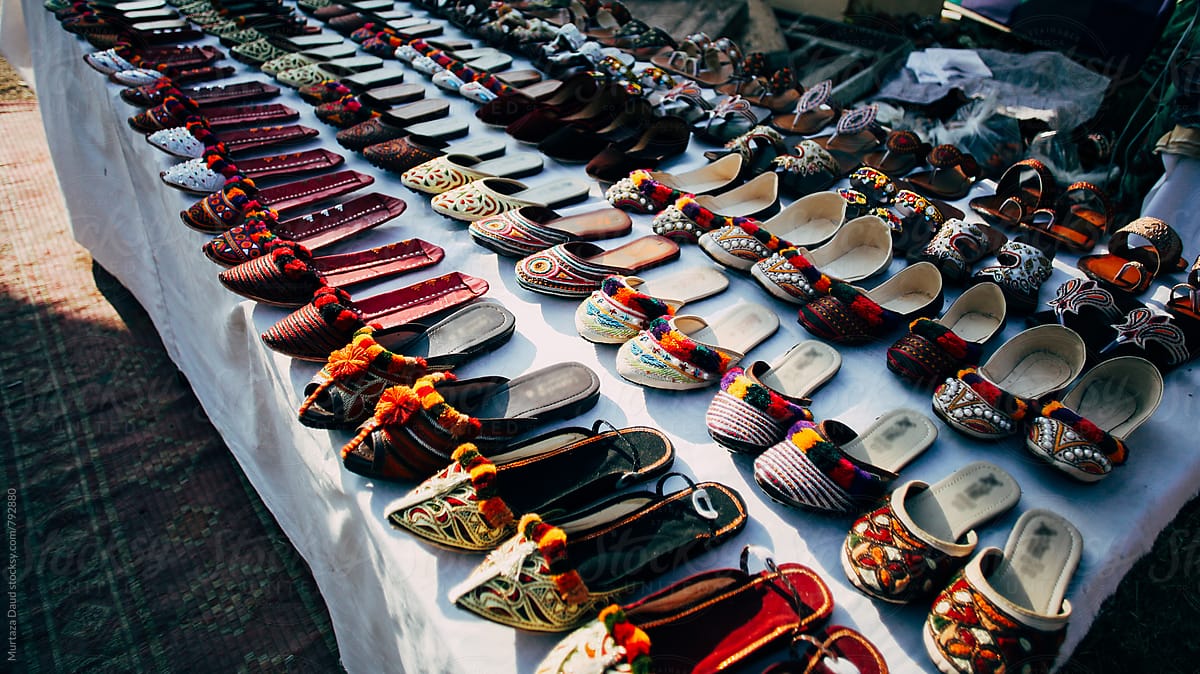 Pakistani Traditional Womens Shoes