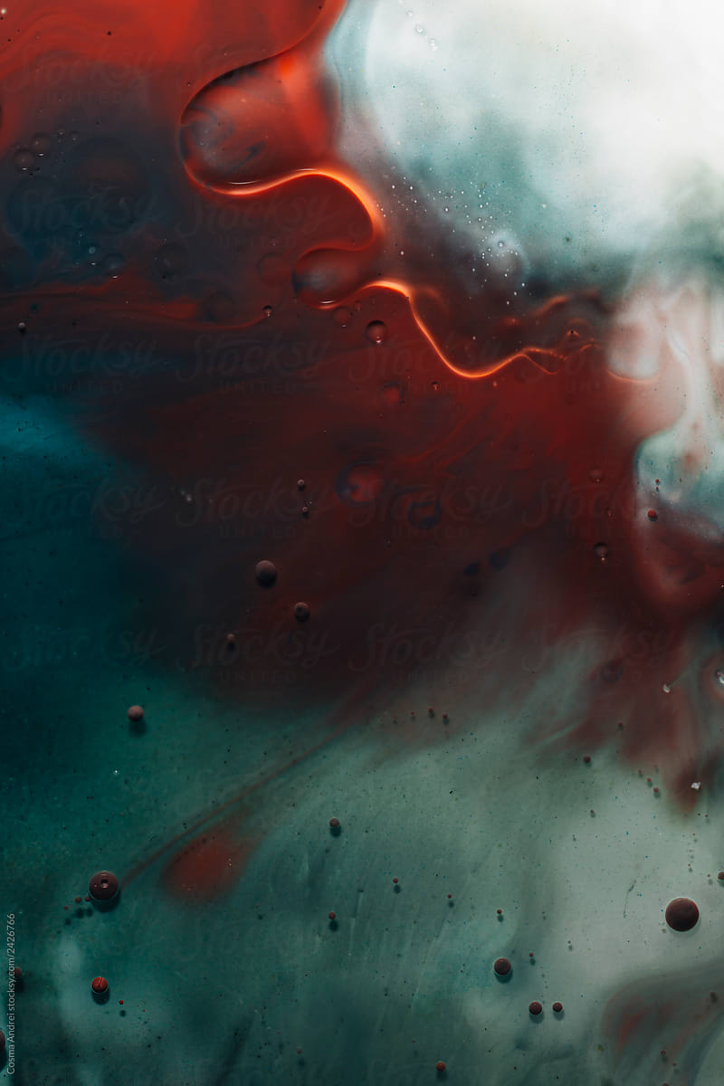 Abstract flowing colors background