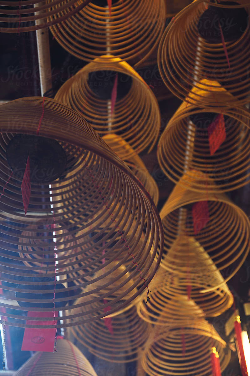 Chinese temple incense