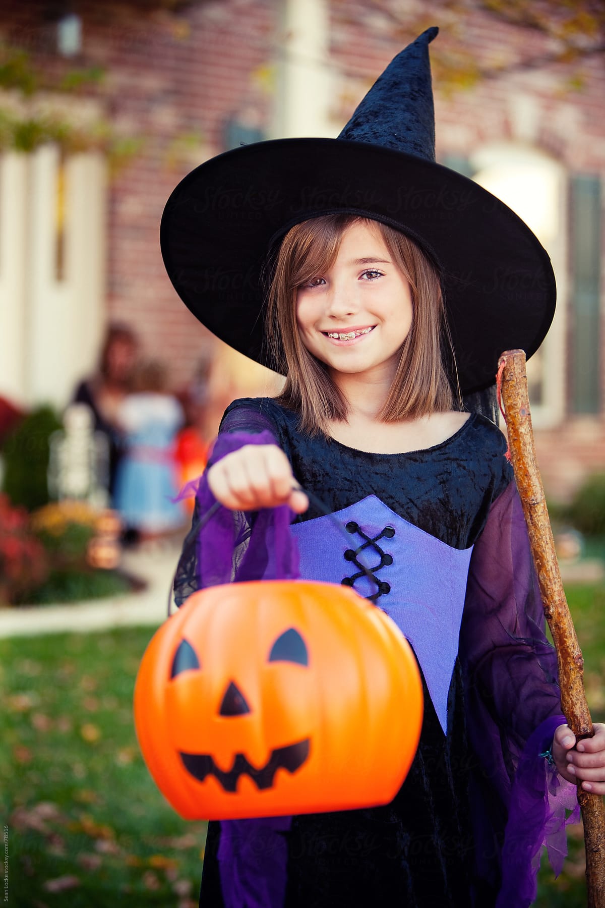 Halloween: Witch Ready for More Candy on Halloween