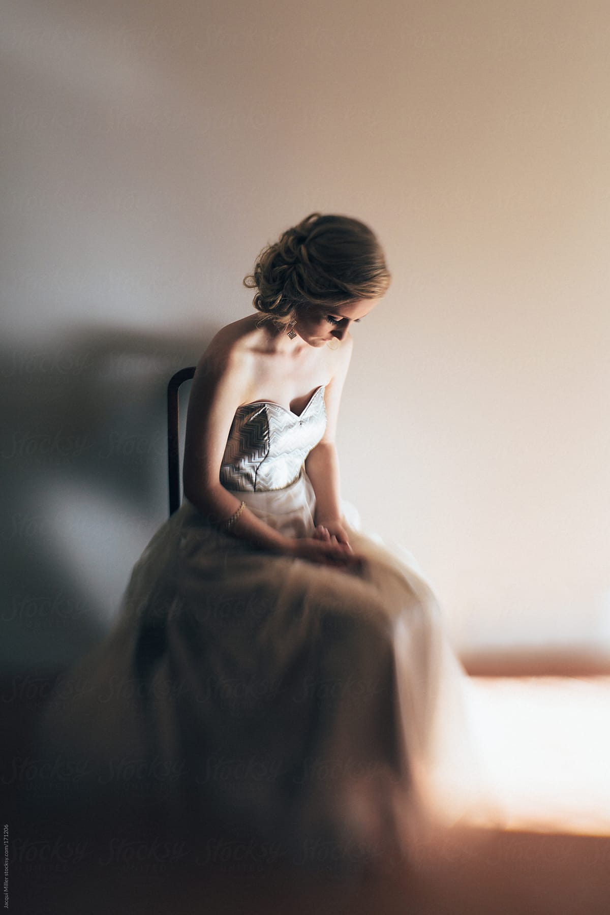 Portrait Of A Young Woman Wearing An Elegant Formal Gown By Stocksy Contributor Jacqui Miller 1282