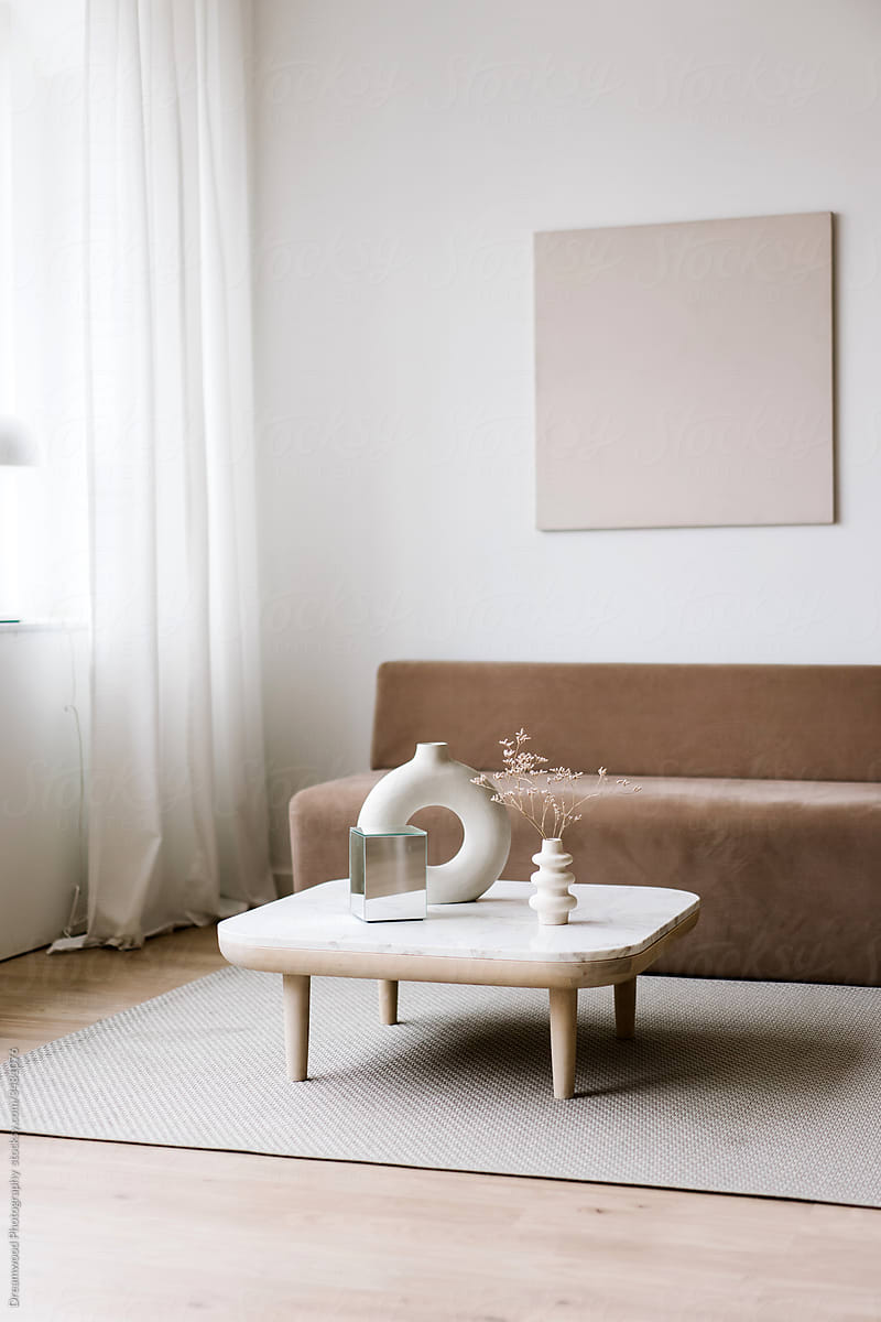 Light And Bright Minimalist Living Room preview