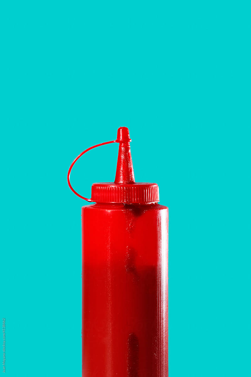 dirty ketchup squeeze bottle