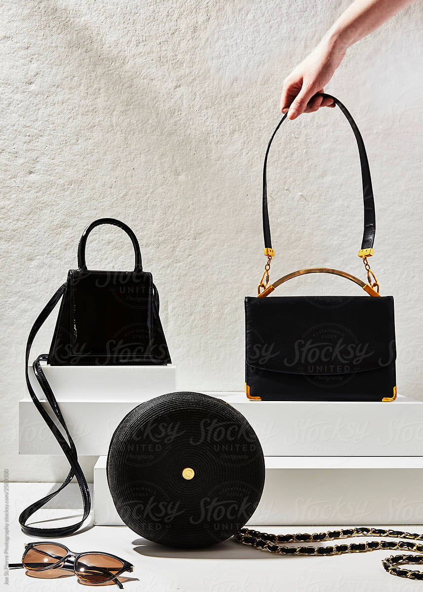 Black Assorted Handbags