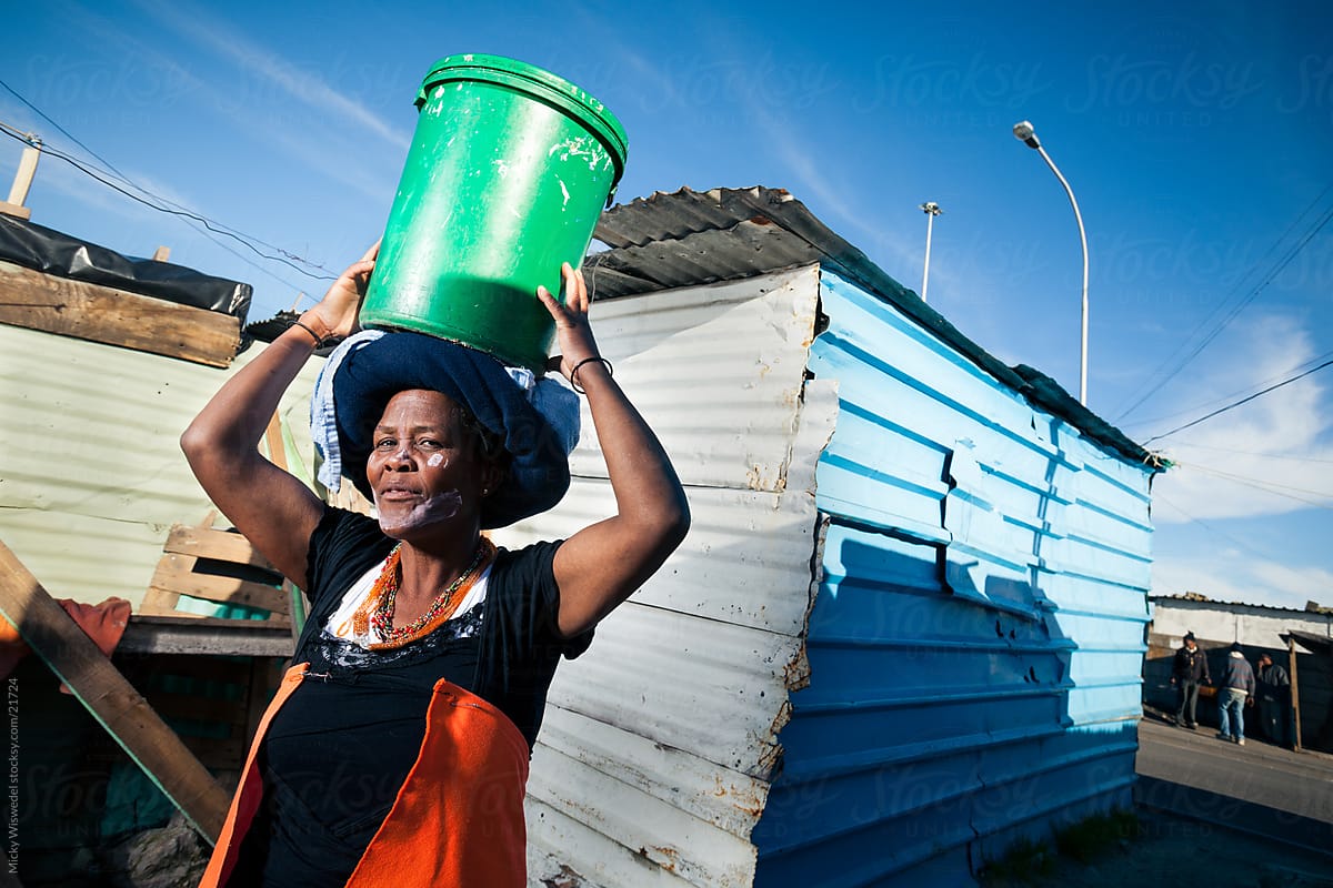 Xhosa Township Woman