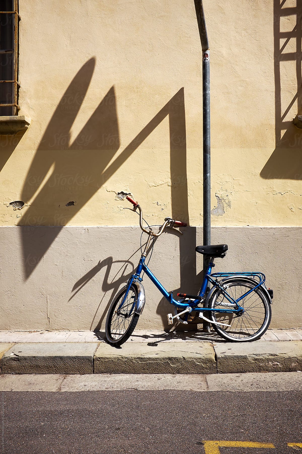 Bike Parked in Italian Street