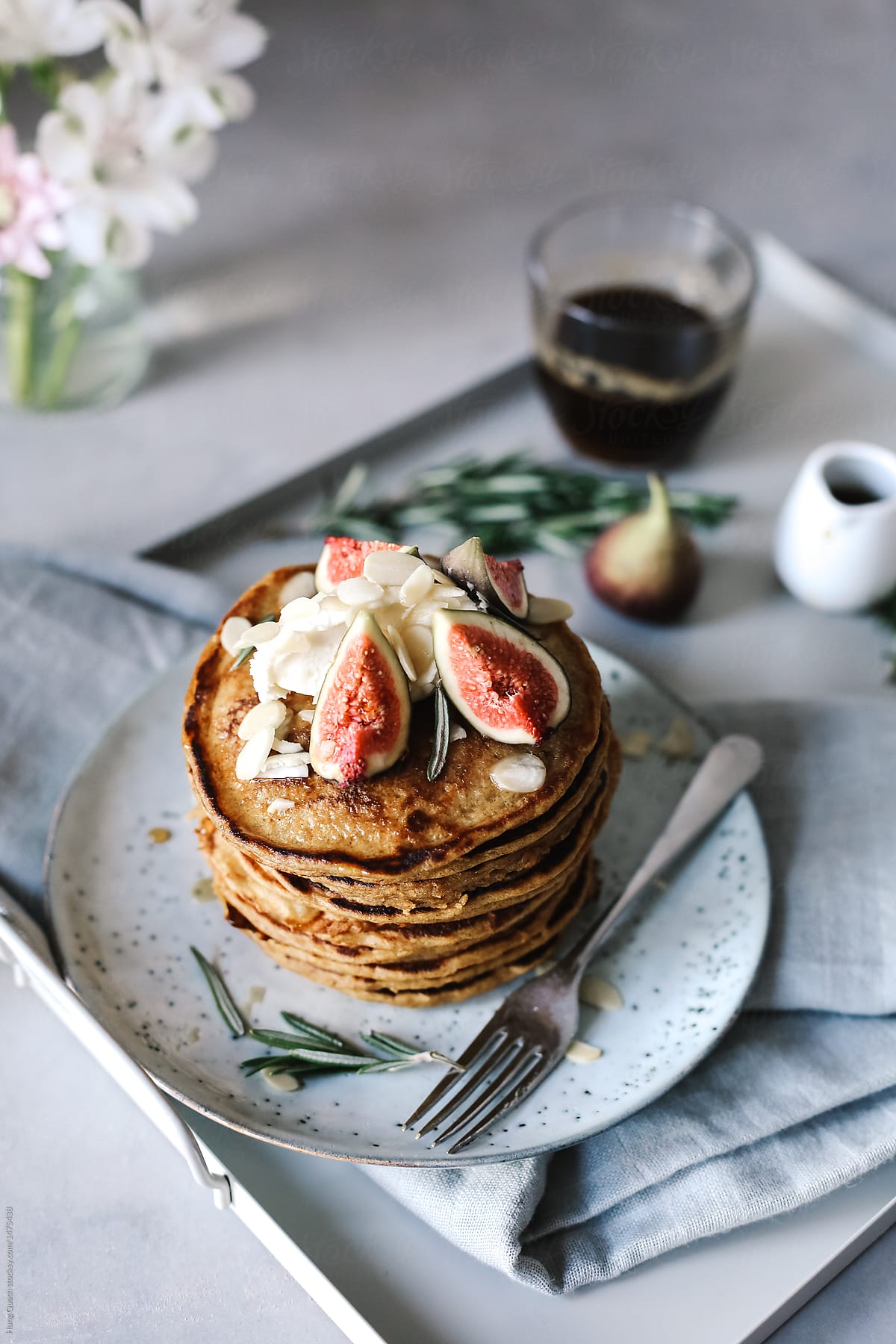 Pancakes with Figs