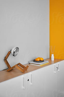 Shelf Over Sink In Kitchen by Stocksy Contributor Sergey Melnikov -  Stocksy