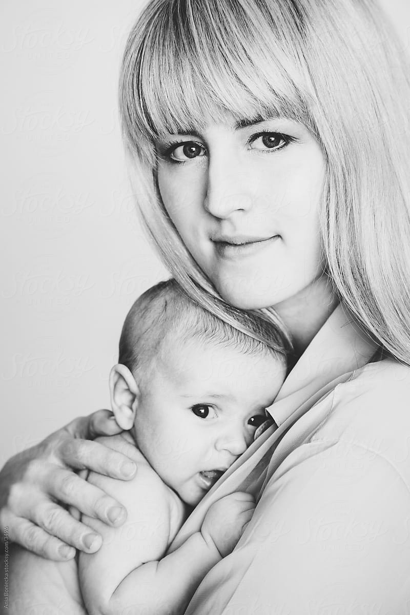 Mother And Son By A Model Photographer