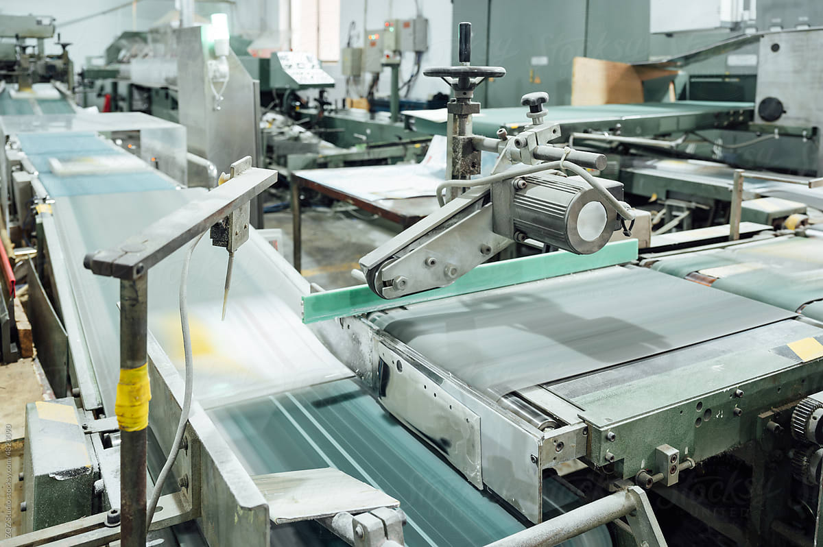 Printing factory machine