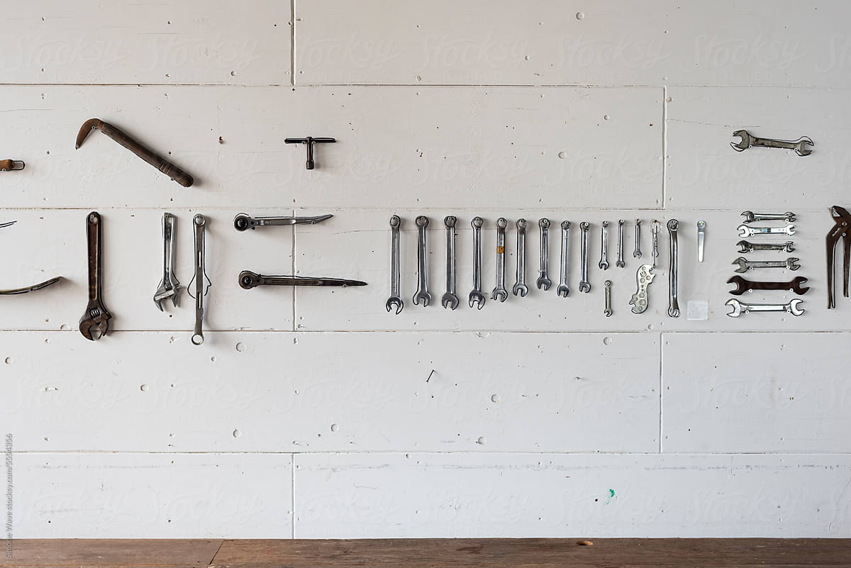 Mechanical Toolkit Wall and Desk
