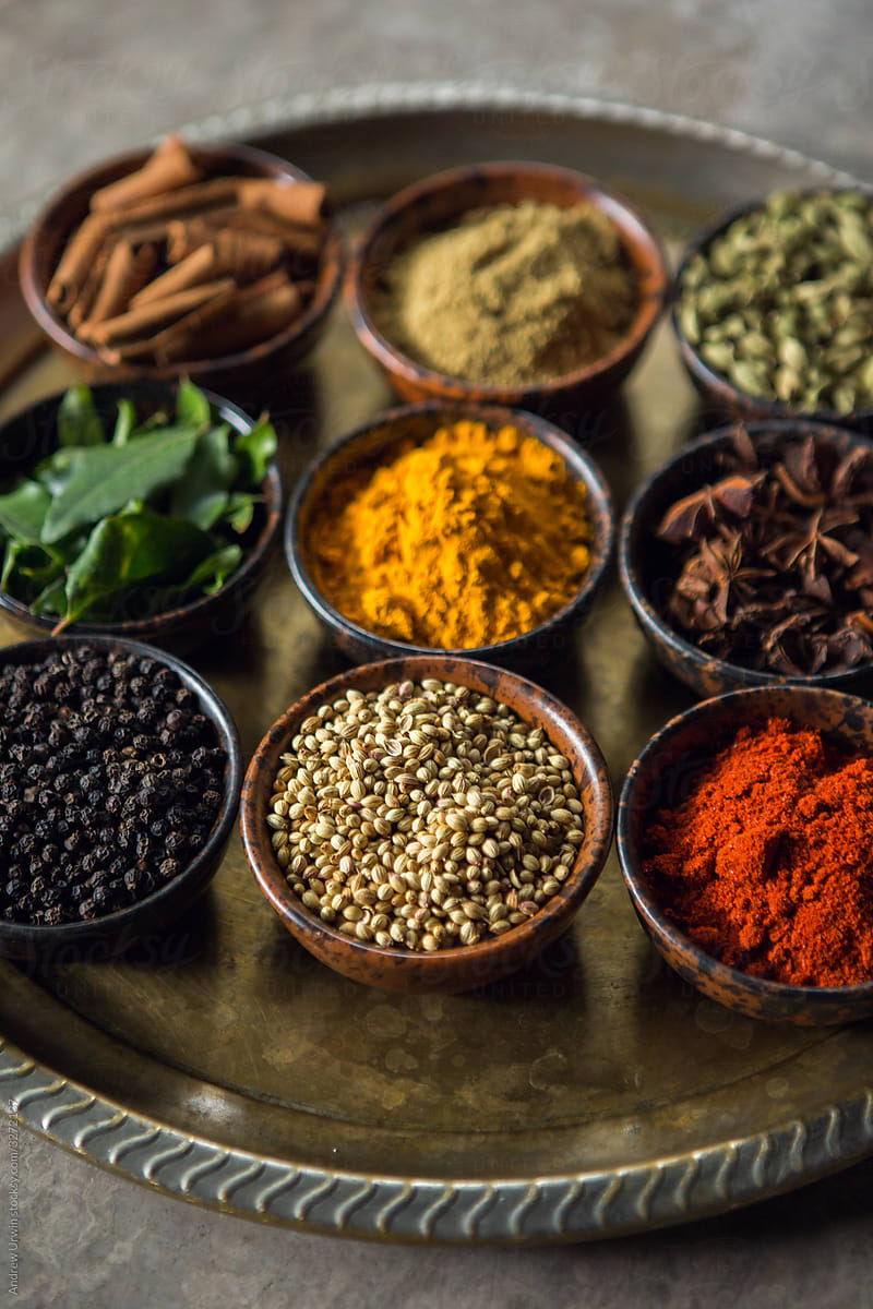 Indian food spices