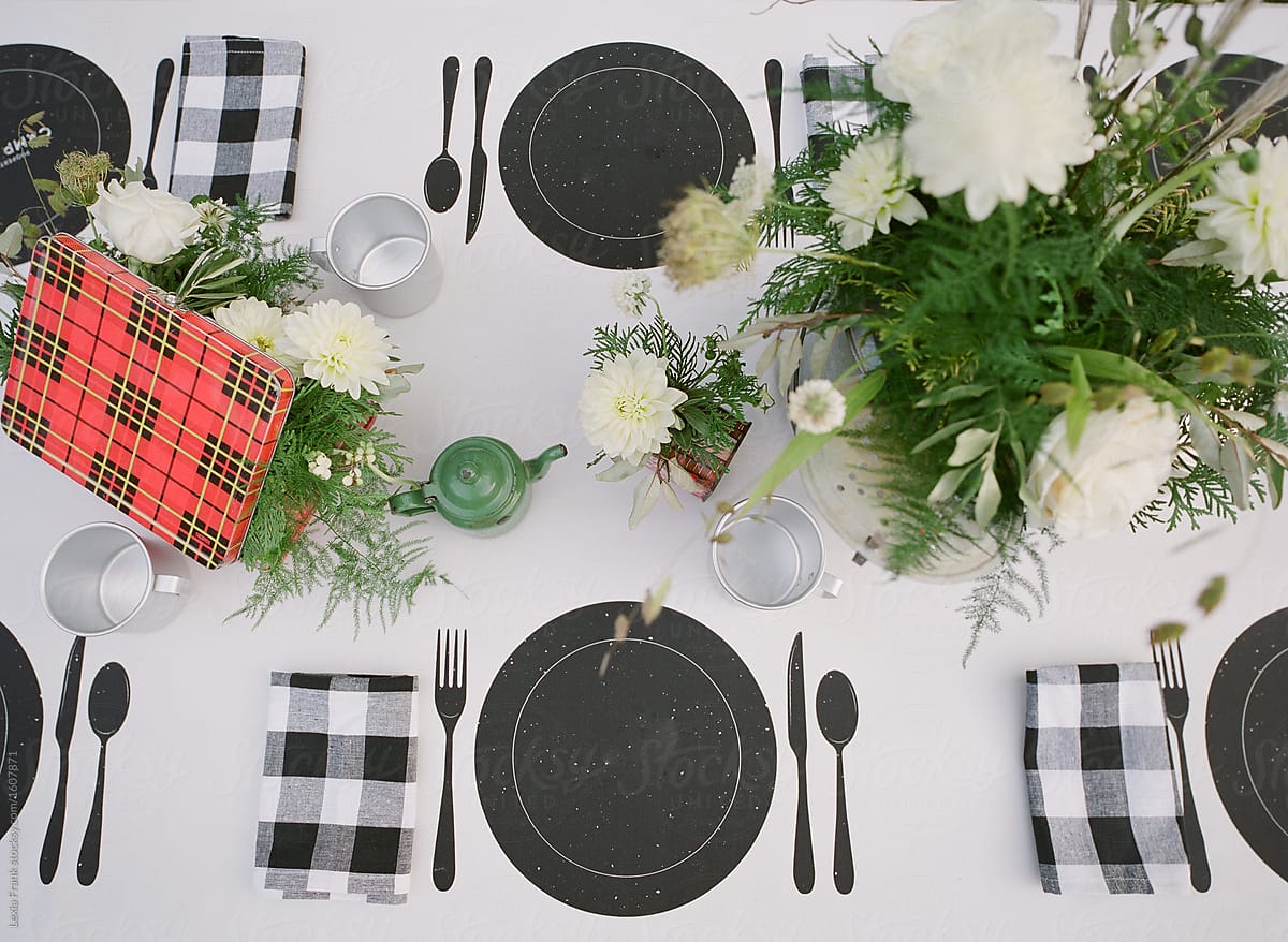 rustic tablesetting