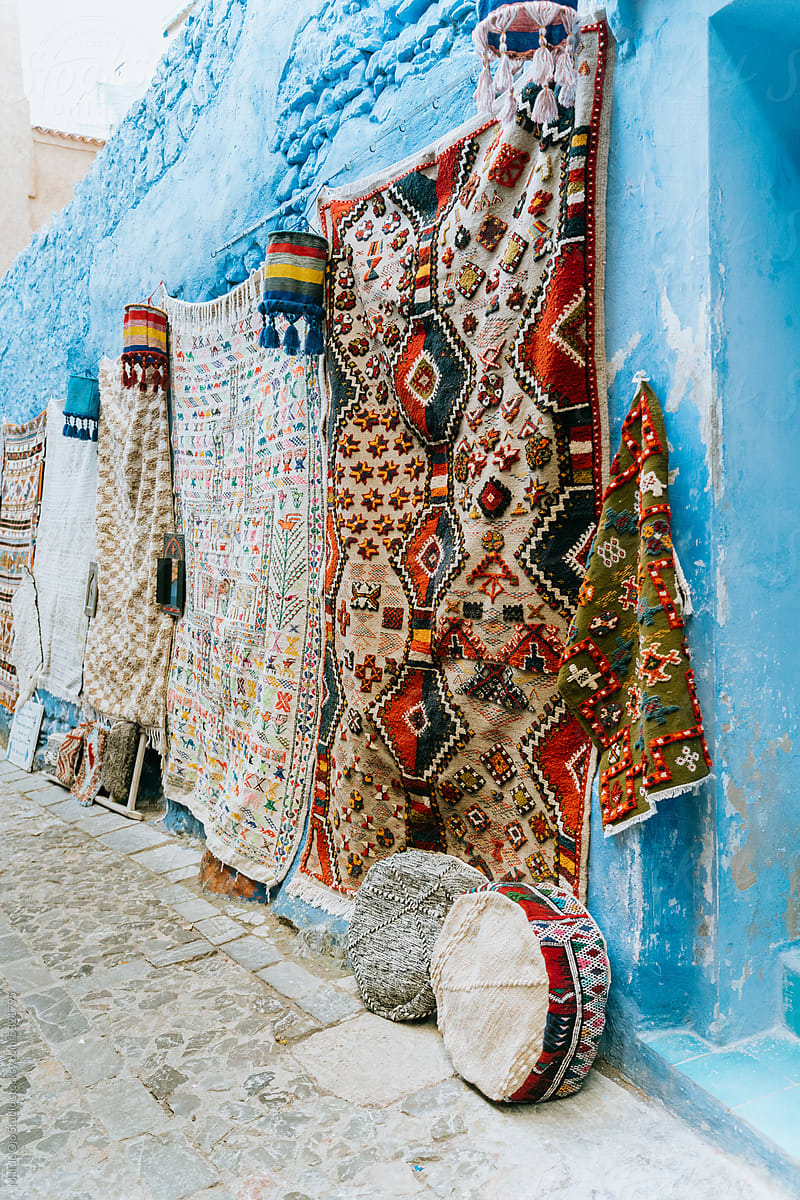 Artisanal carpets for sale in morocco