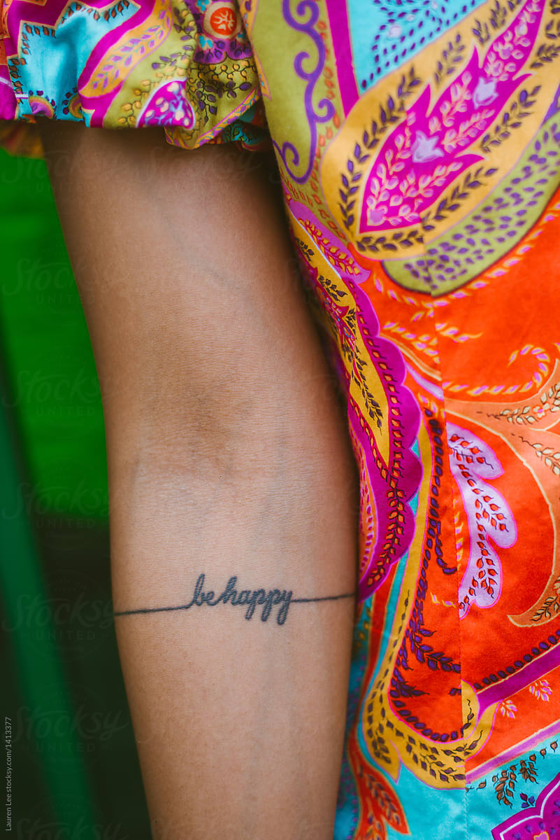 Simply Inked Be Happy Temporary Tattoo at Rs 249/piece | Azizpur | Sas  Nagar | ID: 25582207530