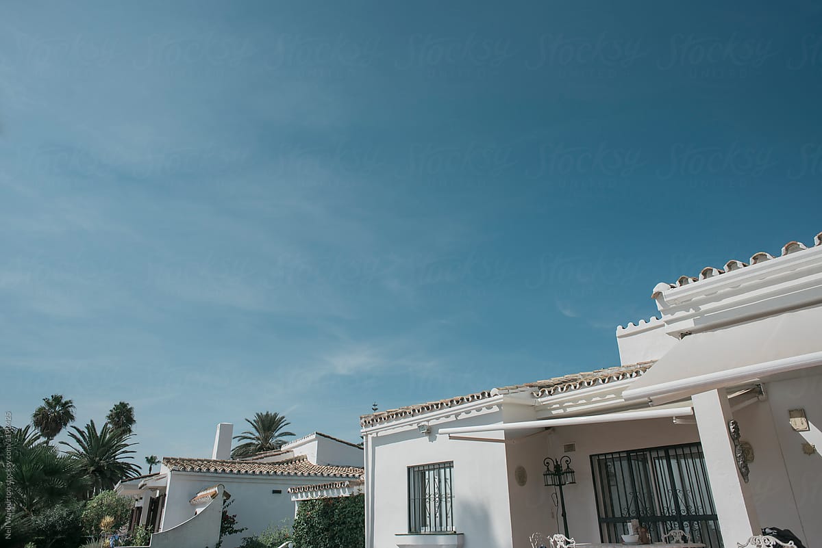 White Spanish Villa