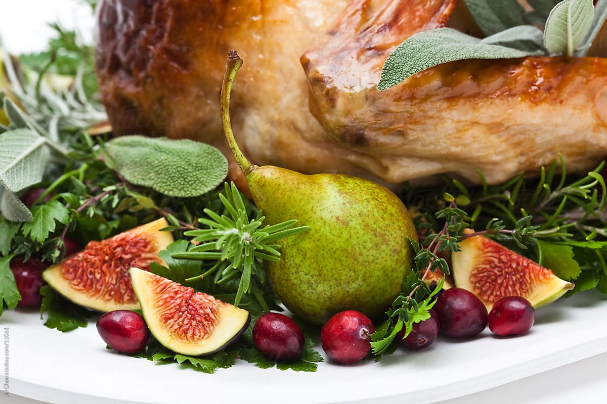 Roast Turkey and Figs