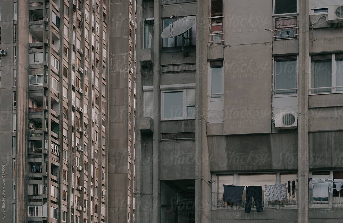 Belgrade Housing Blocks / Socialist Era / New Belgrade