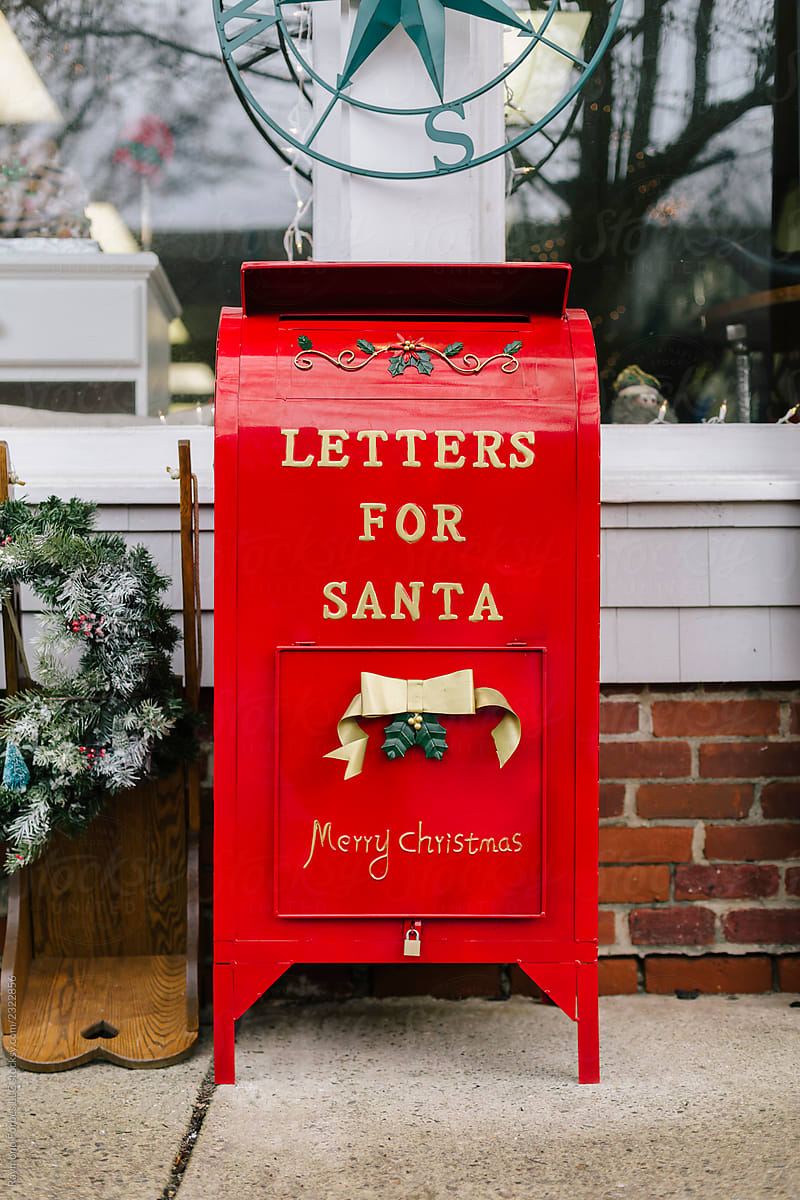 letters to santa mailbox christmas tree shop