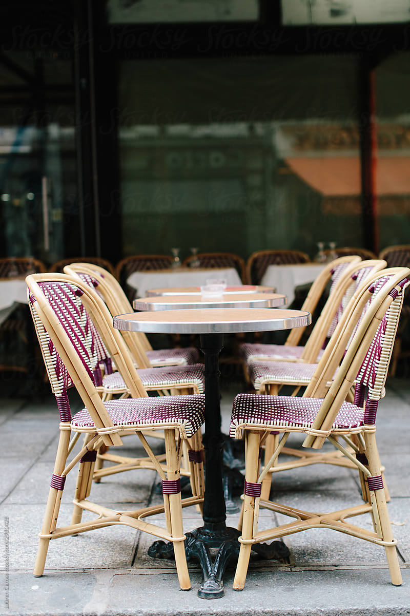 Chairs at French Bistro