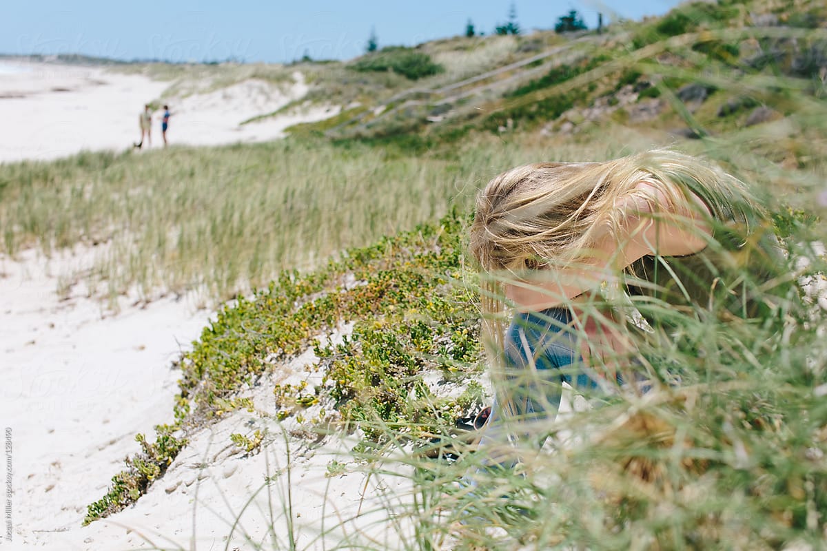 Resting In Long Grass At The Beach By Stocksy Contributor Jacqui Miller Stocksy 1851