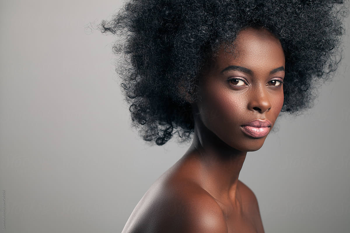 Beautiful African Woman by Stocksy Contributor Lumina - Stocksy