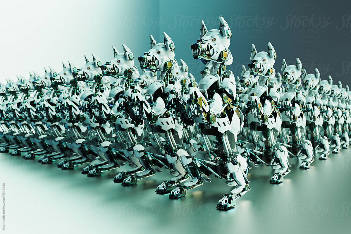 Robot dog series: multitude